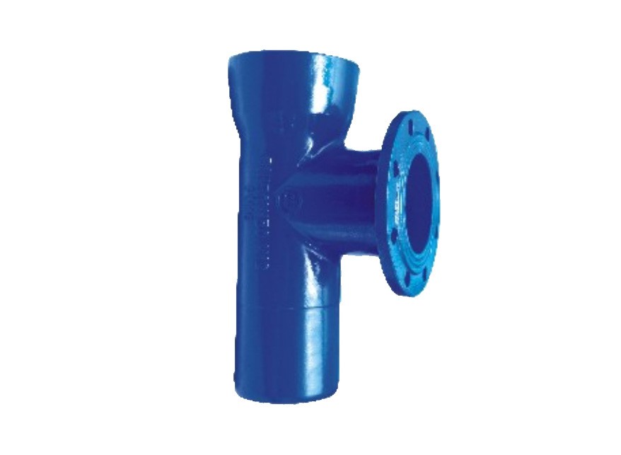 Socket Spigot Tee With Flange Brange